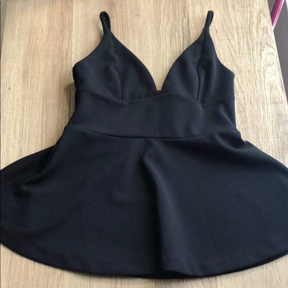 Black maxi shirt